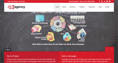 Desktop Screenshot of p3-agency.com