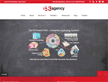 Tablet Screenshot of p3-agency.com